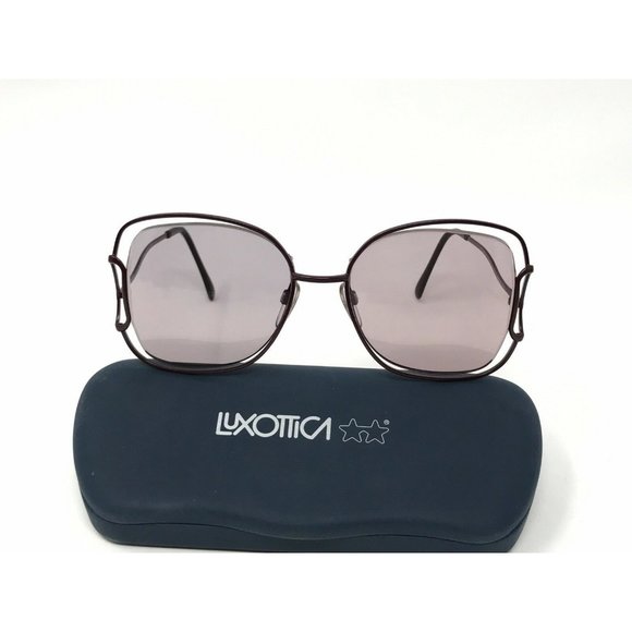 Vintage Sunglasses Luxottica Avant Garde Galaxy Floating Lens Big - Picture 1 of 12